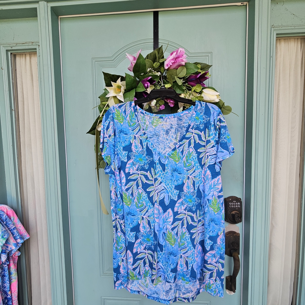 Lilly Pulitzer Short Sleeve Top XL